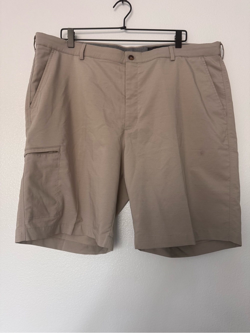 Greg Norman Collection Tan Cargo Shorts